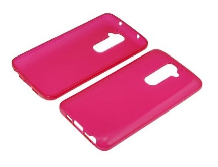 LG Optimus G2 D802 - Θήκη TPU Gel Φούξια (OEM)