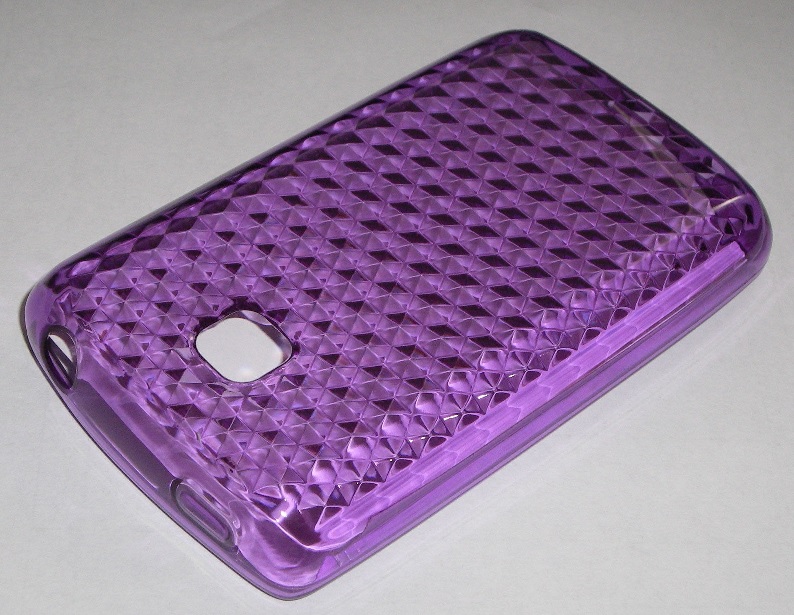 LG Optimus L1 II E410 - Θήκη TPU Gel Στύλ Διαμάντια  - Μώβ (ΟΕΜ)