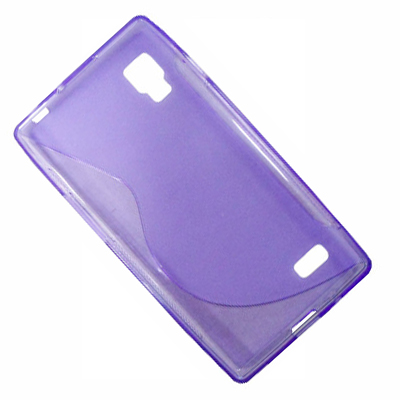 LG Optimus L9 P760 Θήκη Σιλικόνης TPU Gel S-Line - Μωβ (ΟΕΜ)