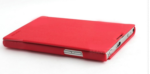 LG Optimus Vu P895 MERCURY Fancy Flip case pouch wallet Φούξια (MERCURY)