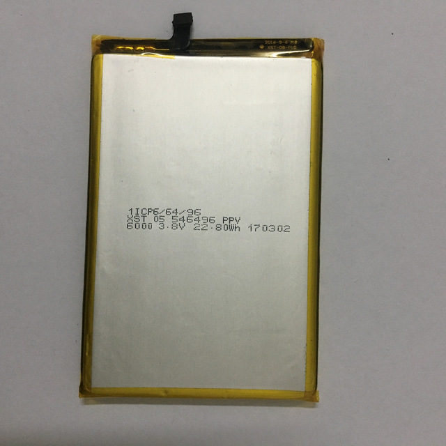 Μπαταρία li-ion για Blackview P2 & P2 Lite 6000mAh (OEM)