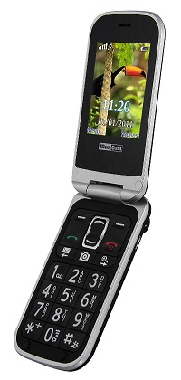 MAXCOM Phone with Greek Menu, Camera & Emergency Button (MM820BBPLUS)