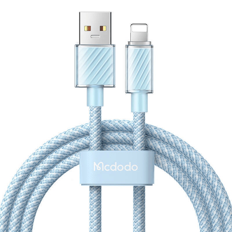 Mcdodo Braided USB-A to Lightning Cable Blue 1.2m (CA-3641)