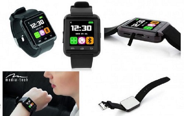 Media-Tech MT849 Bluetooth Active Watch with Touch Screen for Android Smartphones