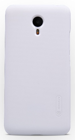 Meizu M2 Frosted Shield Faceplate Case with Ultra Clear Screen Protector (White) (Nillkin)