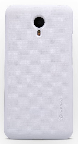 Meizu M2 Note Frosted Shield TPU Back Cover with Screen Protector (White) (Nillkin)