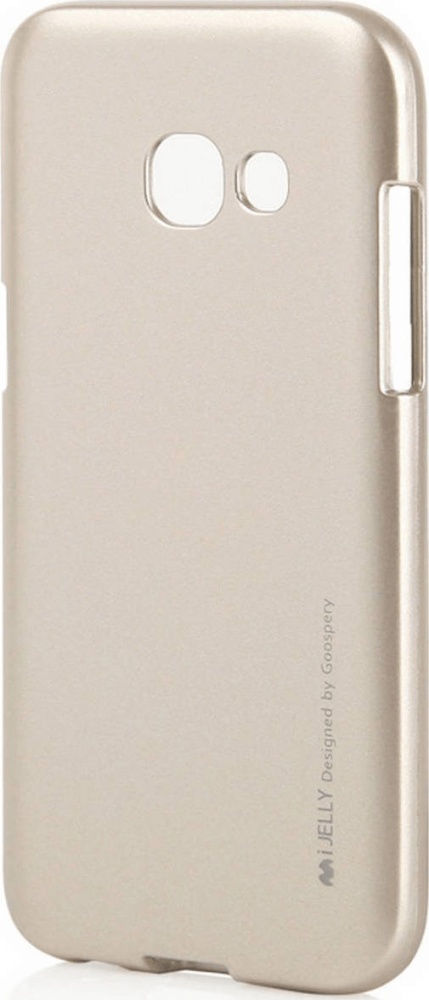 Mercury Jelly Back Cover Gold (Galaxy A7 2017)