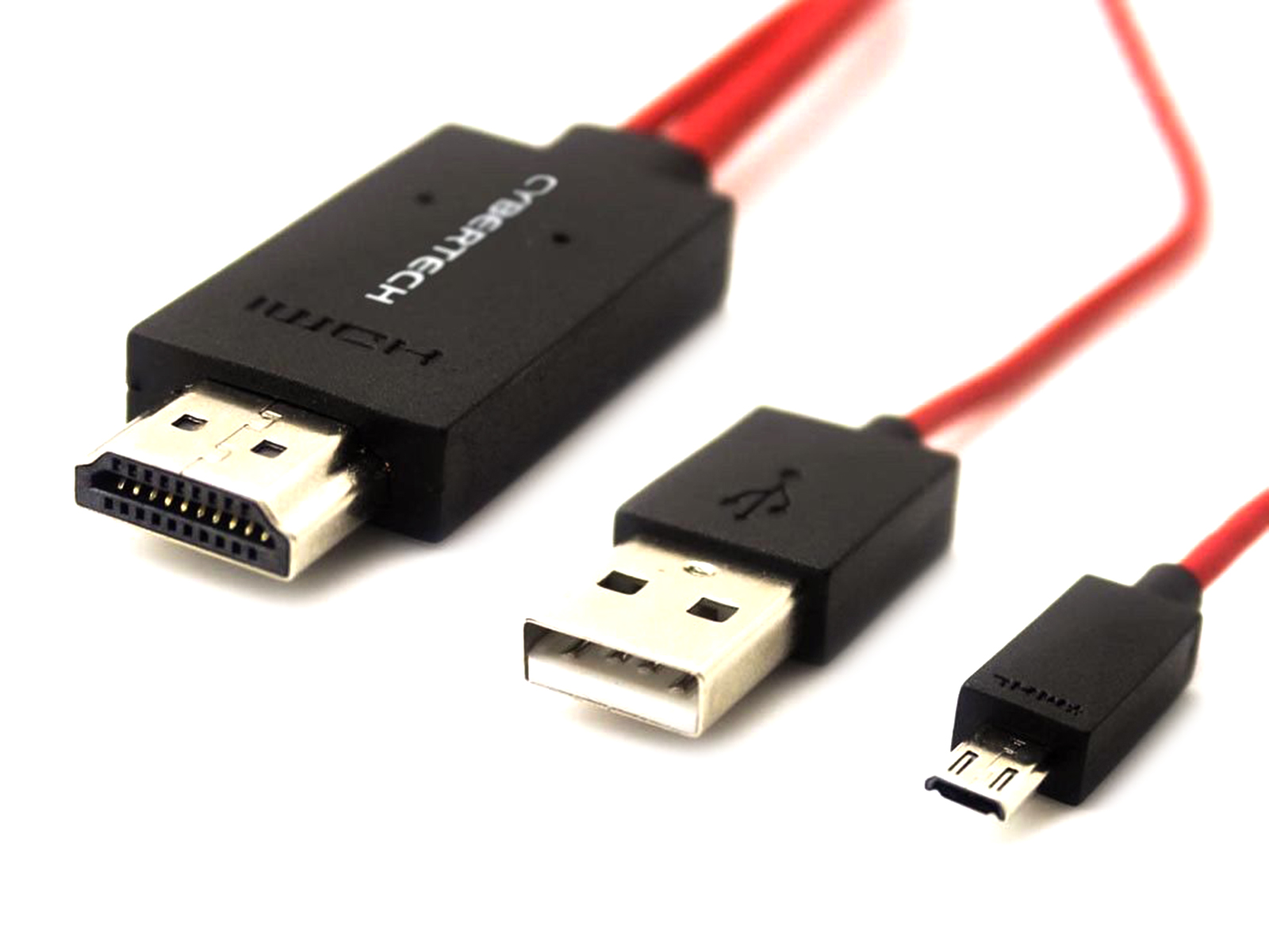 Μετατροπέας MHL Micro USB σε HDMI Καλώδιο για Samsung Galaxy S4 i9500 / S5 G900 / Note 2 N7100 / Note 3 N9005 1.8m (OEM)