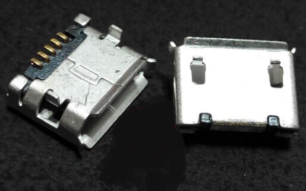 5-Pin Micro-USB Type-B SMT Plug Jack Socket Connector (OEM) (Universal)
