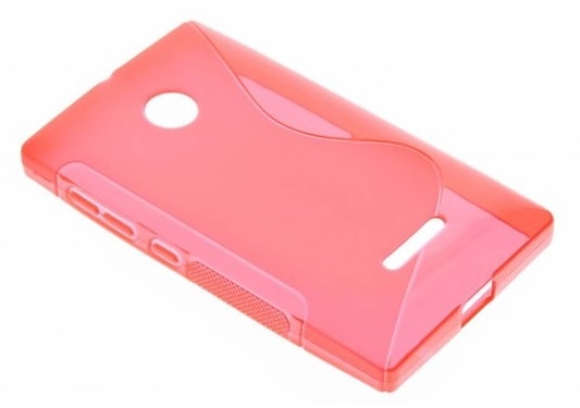 Microsoft Lumia 435 - TPU Gel Case S-Line Pink (OEM)