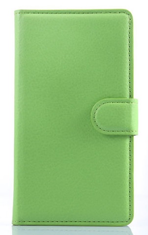 Microsoft Lumia 535 - Δερμάτινη Stand Θήκη Πορτοφόλι Πράσινο (OEM)