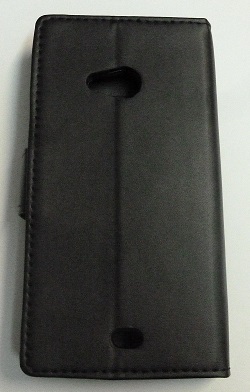 Microsoft Lumia 540 - Leather Wallet Case Black (OEM)