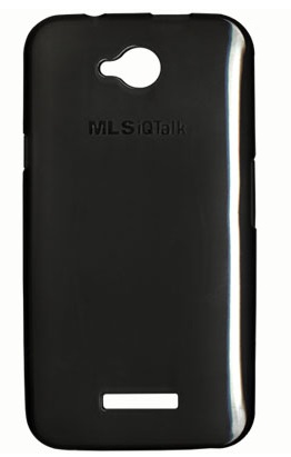 MLS  IQTALK Aura - Silicone Case Back Cover Black