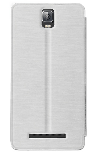 MLS IQTALK Onyx - Leather Case With View Window white