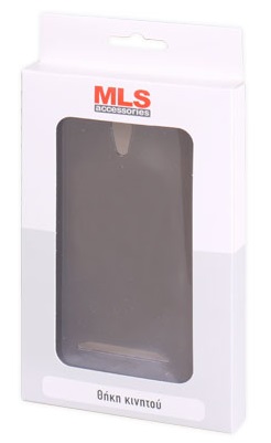 MLS IQTALK S8 - Θήκη Πίσω Κάλυμμα Σιλικόνης Μαύρο