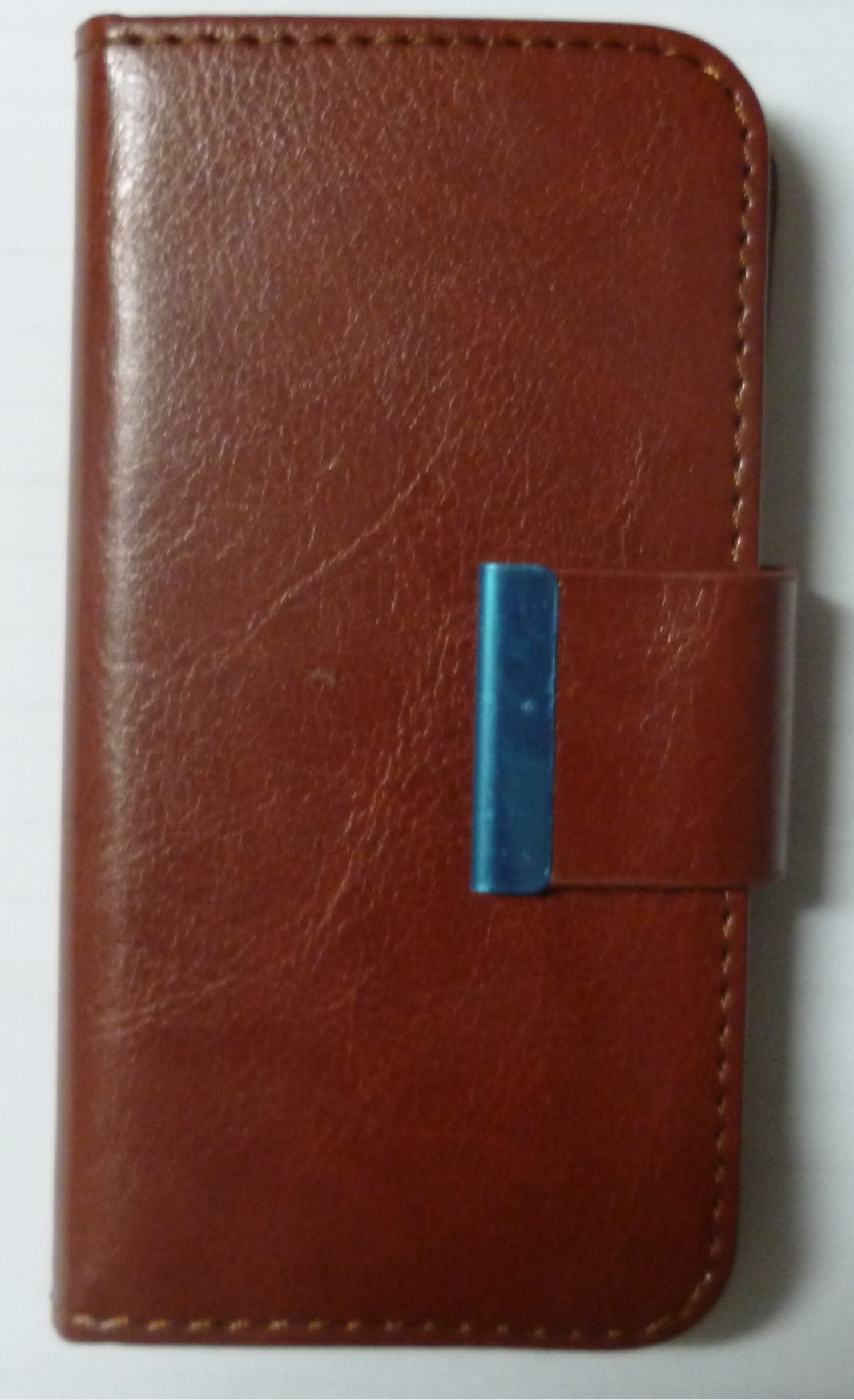 MLS iQTalk Silk Flip Book Gel Case (Brown) (OEM)