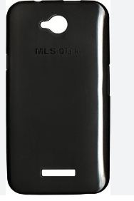 MLS QTALK AURA TPU Case (Black, Transparent)