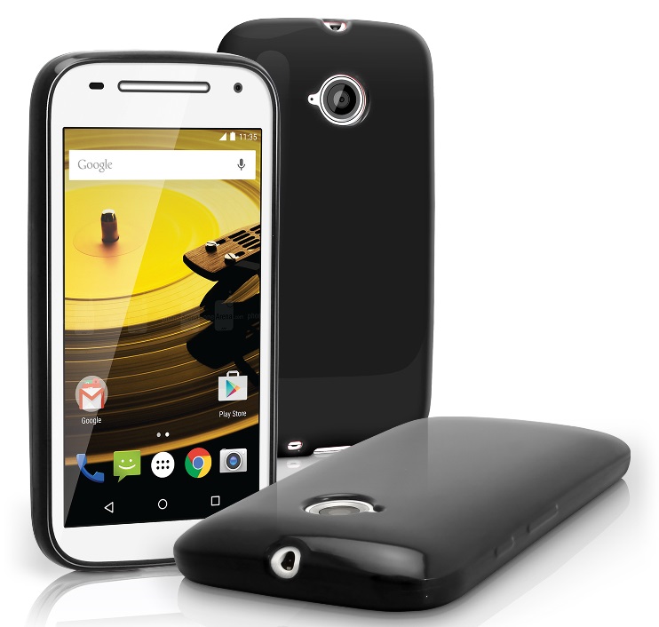 Motorola Moto E 2nd Gen XT1524- TPU GEL Case Black (OEM)