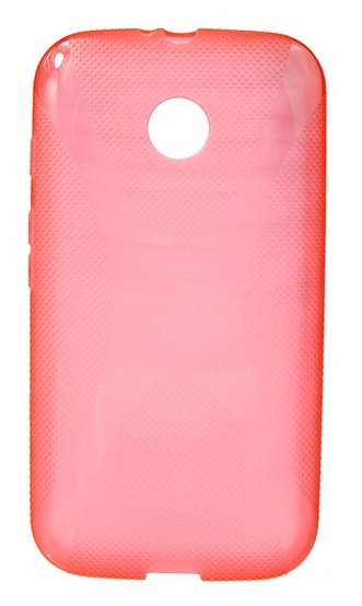 Motorola Moto E Dual SIM XT1022 - X-Line TPU Gel Case Red (OEM)