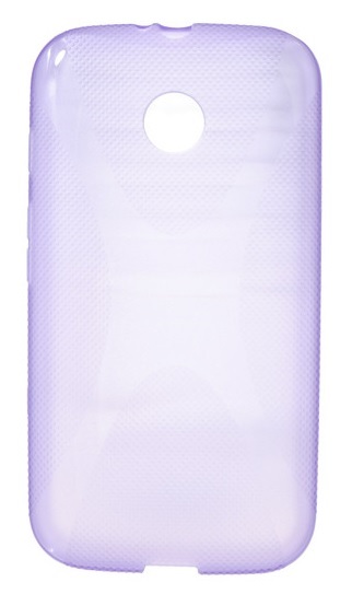 Motorola Moto E Dual SIM XT1022 - Θήκη Σιλικόνης X-Line Gel TPU Μώβ (OEM)