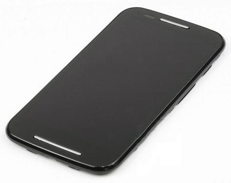 Motorola Moto E (XT1021) Complete LCD & Digitizer with Frame in Black (Bulk)