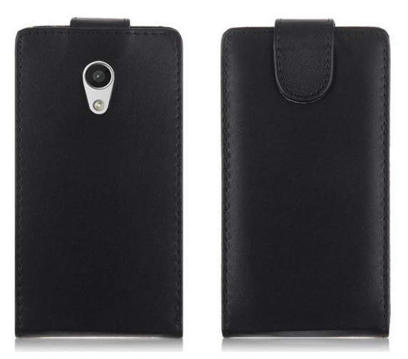Motorola Moto G 2014 / Moto G2 XT1068 - Δερμάτινη Θήκη Flip Μαύρο (ΟΕΜ)