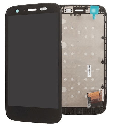 Motorola Moto G (XT1032) Black LCD & Digitizer Assembly with Frame