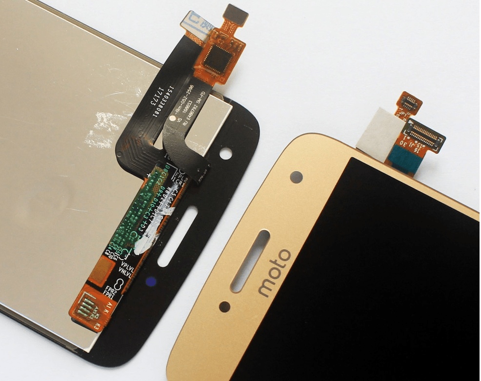 Motorola Moto G5 Plus XT1685 LCD with Touch Screen Digitizer Assembly Χρυσό (OEM) (BULK)