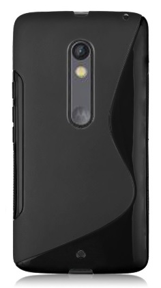 Motorola Moto X Play (XT1562) - Θήκη TPU Gel S-Line Μαύρο (ΟΕΜ)