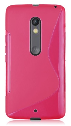 Motorola Moto X Play (XT1562) - Θήκη TPU Gel S-Line Ρόζ (ΟΕΜ)