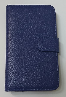 Motorola Moto X XT1052 - Δερμάτινη Θήκη Πορτοφόλι Μπλέ (ΟΕΜ)