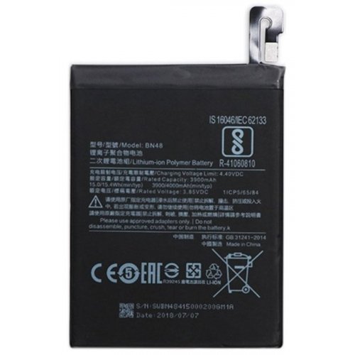 Xiaomi Redmi Note 6 Pro Compatible Battery (3900mAh)