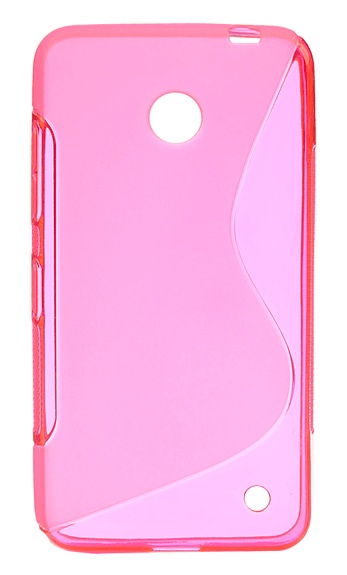 Nokia Lumia 630 / 635 - Θήκη TPU Gel S-Line Ρόζ (OEM)