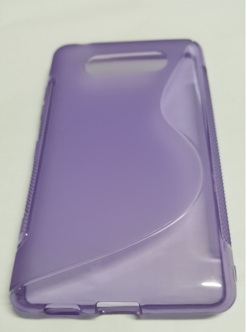 Nokia Lumia 820 TPU Silicone S Line Case (Purple) (OEM)