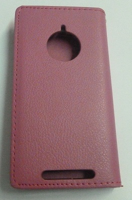 Nokia Lumia 830 - Δερμάτινη Μαγνητική Θήκη Πορτοφόλι Φούξια (OEM)