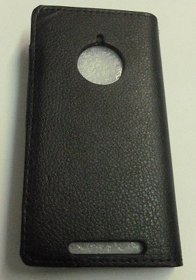 Nokia Lumia 830 - Leather Magnetic Wallet Case Black (OEM)
