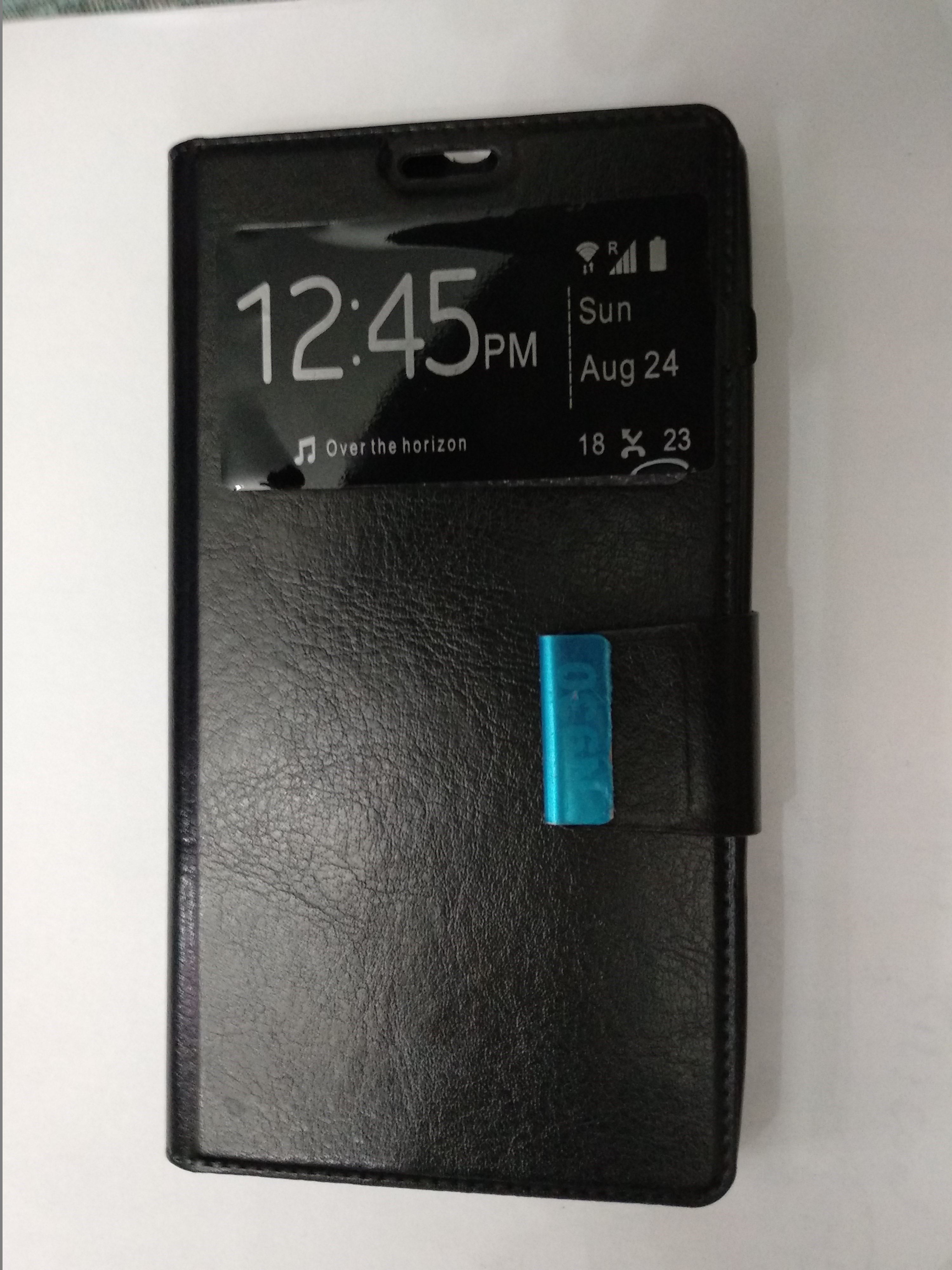 Nokia Lumia 930 Leather Flip Case - Black (OEM)