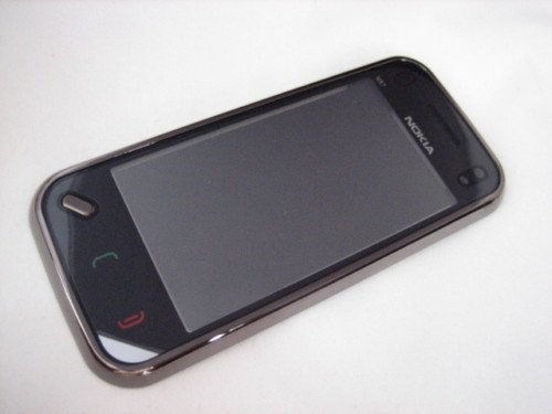 Nokia N97 Mini Touchscreen Display + Front Cover (Black)