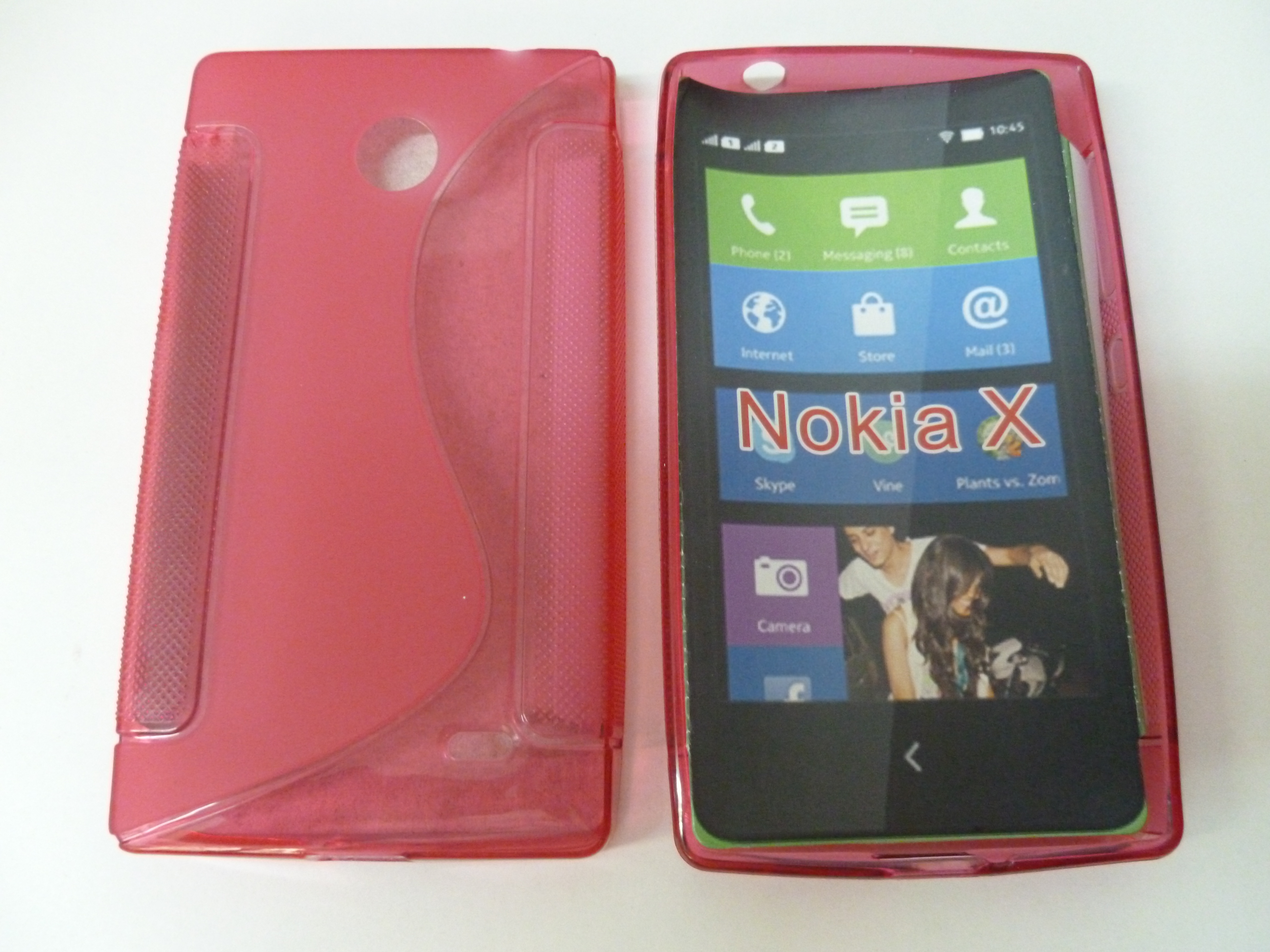 Nokia 10 / 10 Plus TPU Gel Case (Magenta) (OEM)