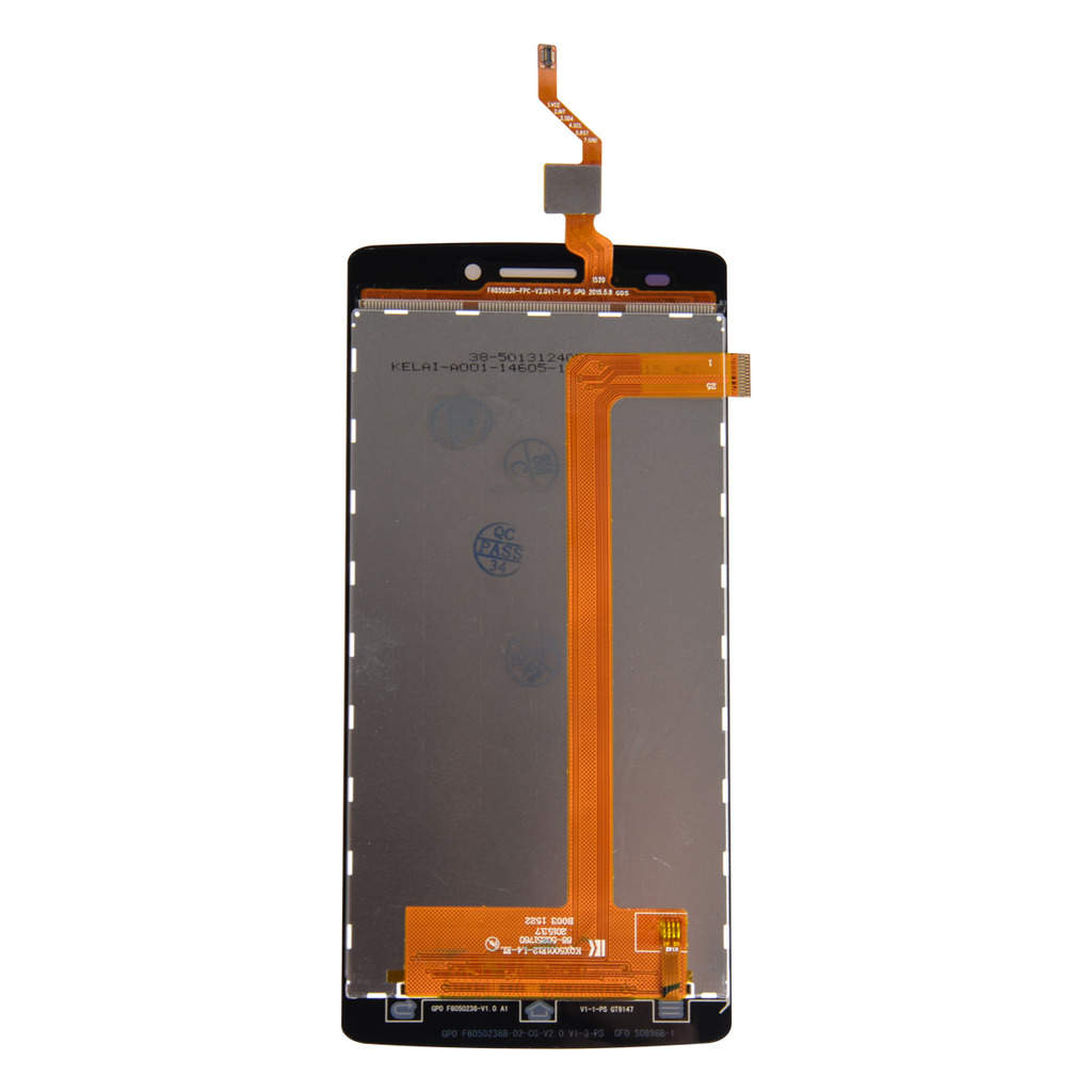 Original LCD with Touch Screen Digitizer Assembly for Cubot X12 Black (BULK)