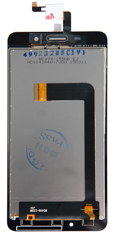 Original LCD with Touch Screen Digitizer Assembly for Cubot X9 Black (BULK)