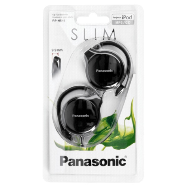 EARPHONE PANASONIC RP-HS46 Black