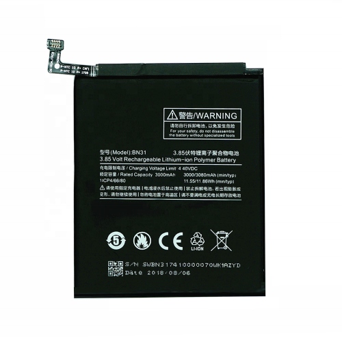 Xiaomi Mi 5X / Redmi Note 5A 5A Pro Replacement Battery (3000mAh / 3080mAh) (BN31) (Phone)