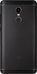 Back cover with glass camera Xiaomi Redmi Note 4 / Note 4X Black