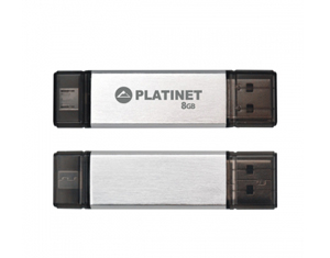 Platinet Micro USB σε USB Flash Drive 8GB για Tablet,Smartphone and PC
