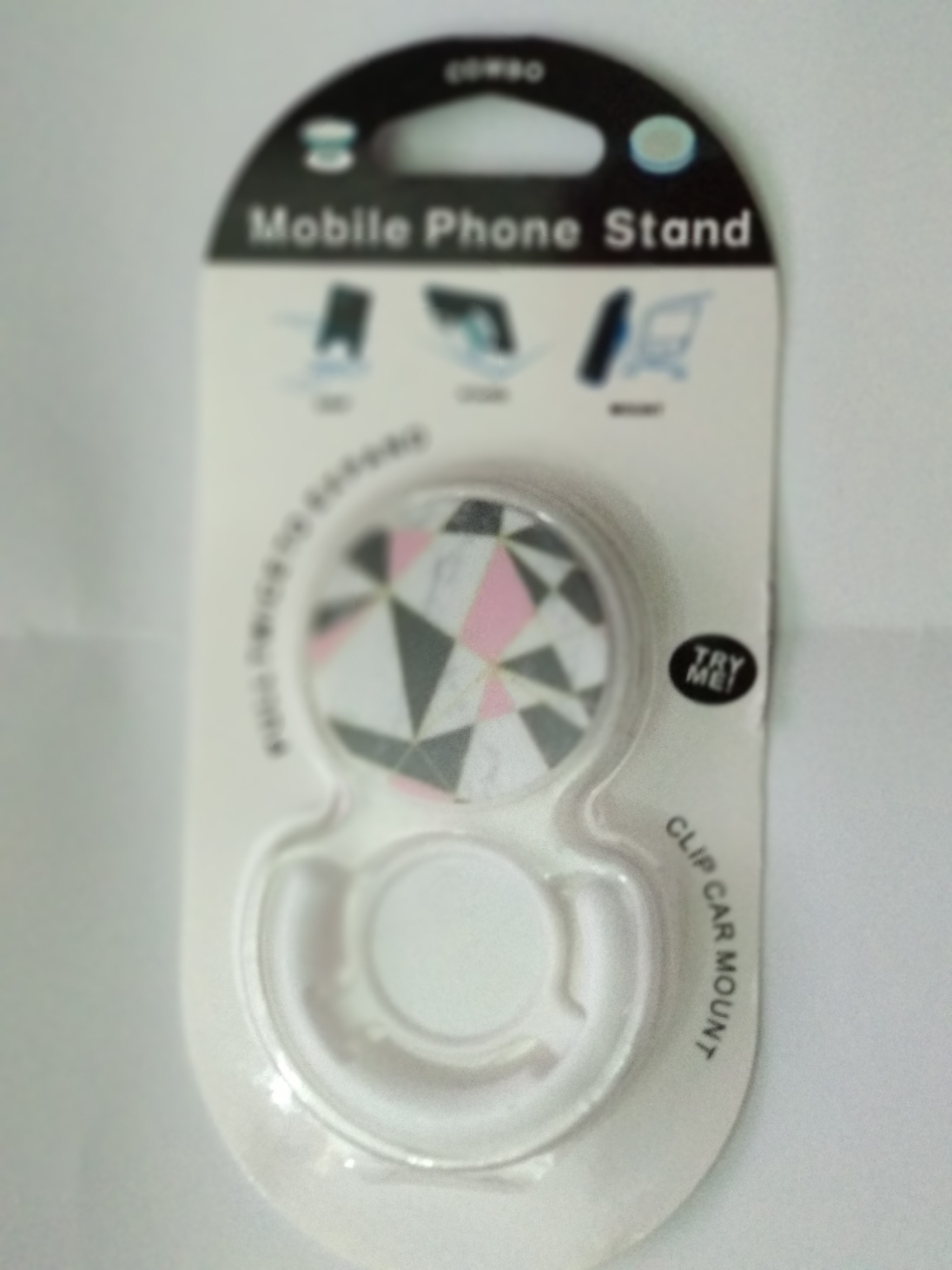 Popsockets Universal Cell Phone Grip And Stands/Holder For Mobile Phones  ''ΜΙΚΡΑ ΤΡΙΓΩΝΑ''