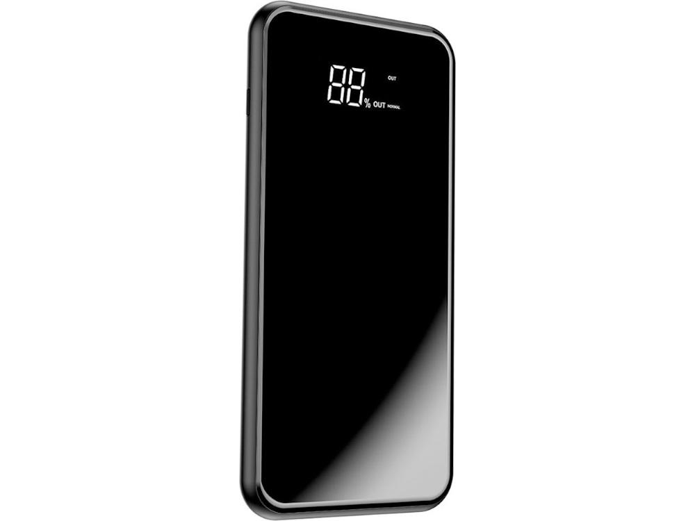 Power Bank Baseus Wireless 8000 mAh with support clip 2x USB Black PPALL-EX01