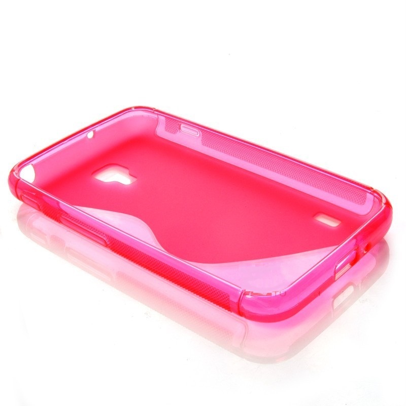 S Line TPU Gel Case Cover for LG Optimus L7 II Dual P715 Pink OEM