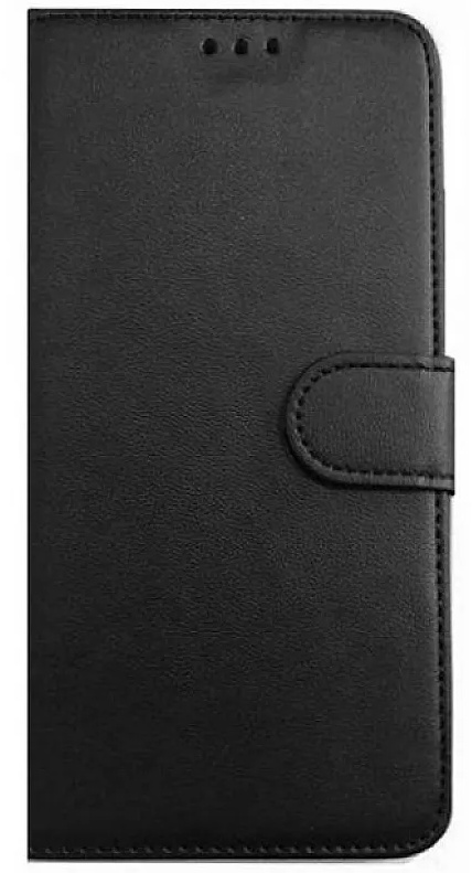 Samsung Galaxy S22 ultra  - Leather Wallet Stand Case With Silicone Back Cover Black (OEM)
