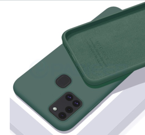 Dark Green Silicone Case for Samsung Galaxy A21S (OEM)